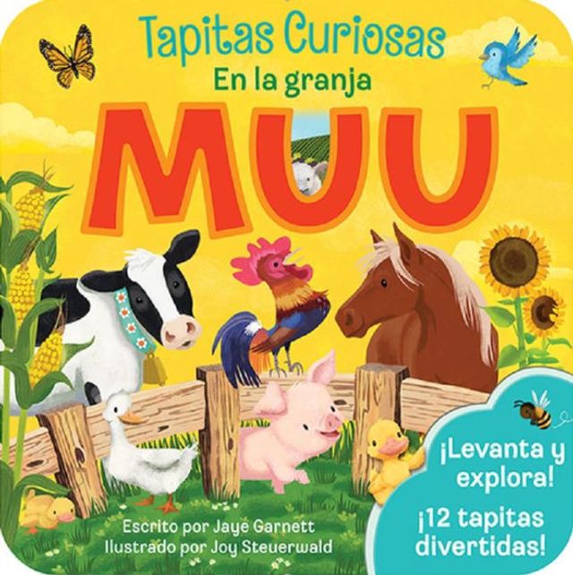 Muu / Moo (Spanish Edition): Tapitas Curiosas En la granja