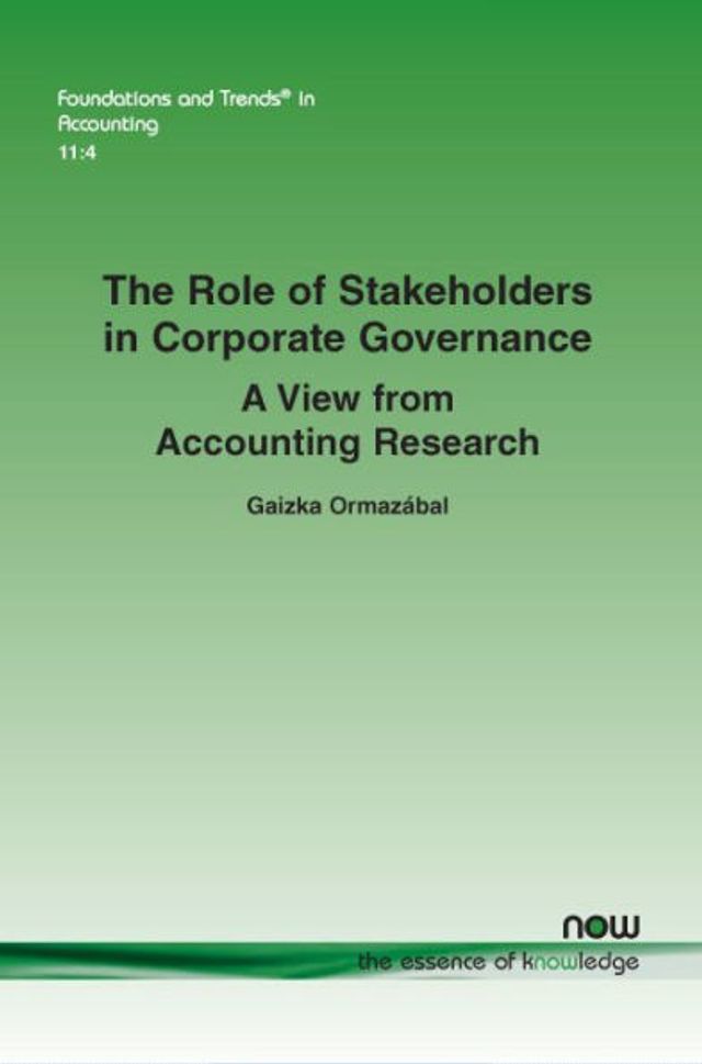 The Role of Stakeholders in Corporate Governance: A View from Accounting Research