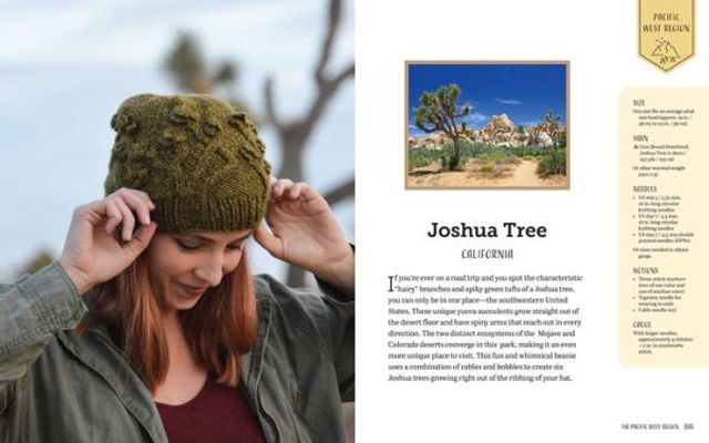 Knitting the National Parks: 63 Easy-to-Follow Designs for Beautiful Beanies Inspired by the US National Parks (Knitting Books and Patterns; Knitting Beanies)