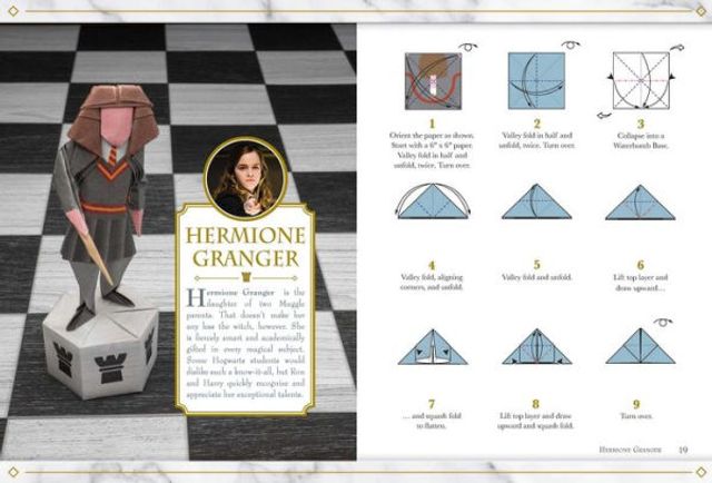 Harry Potter Origami Chess - Book Summary & Video, Official Publisher Page