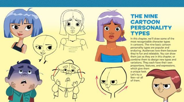 Master Guide to Drawing Cartoons: How to Draw Amazing Characters from Simple Templates