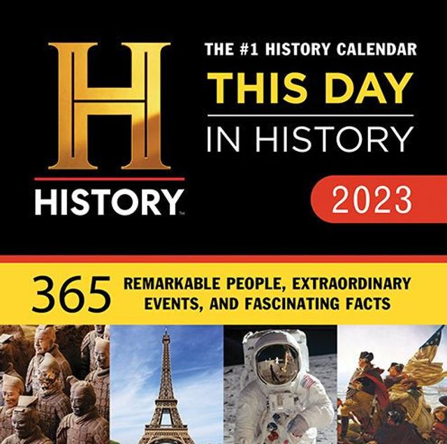 2023 History Channel This Day in History Boxed Calendar