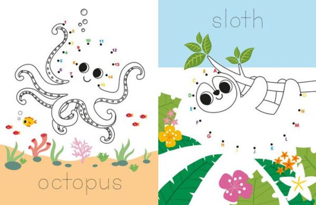 My First Dot To Dot Activity Book: Baby Animals