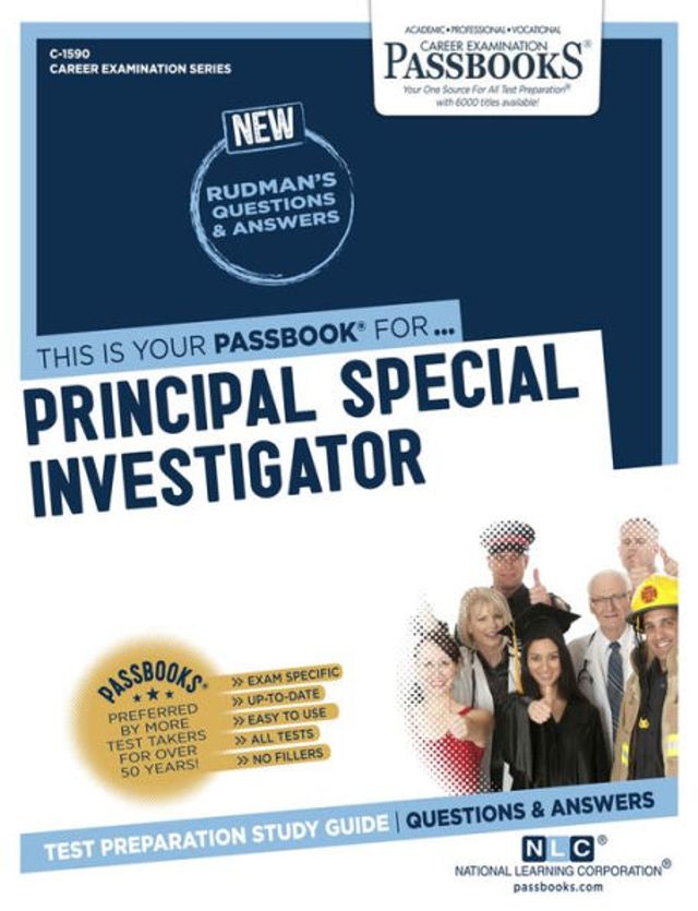 Principal Special Investigator (C-1590): Passbooks Study Guide