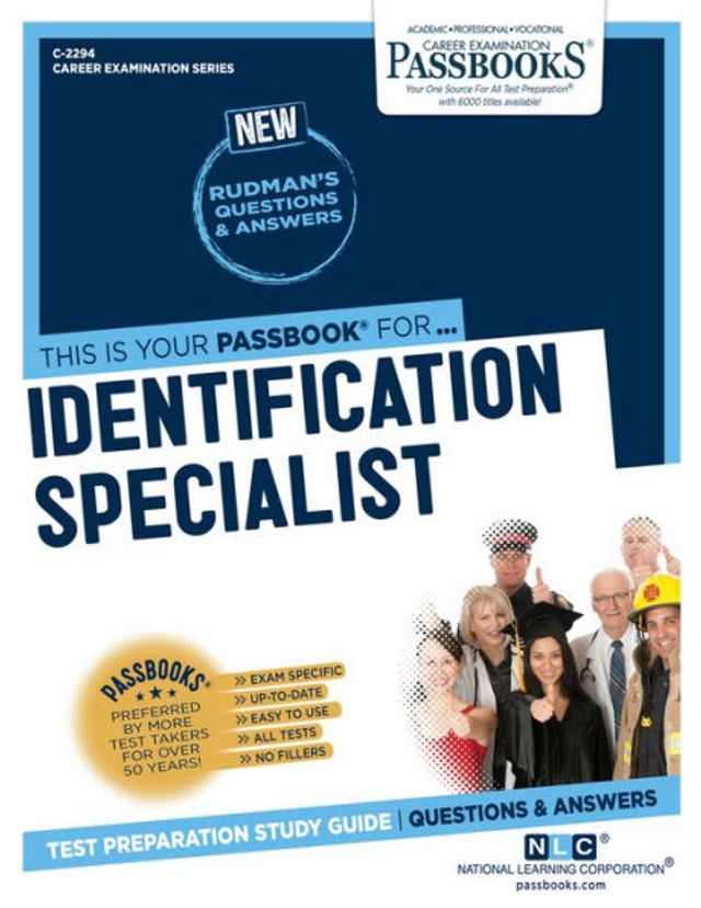 Identification Specialist (C-2294): Passbooks Study Guide