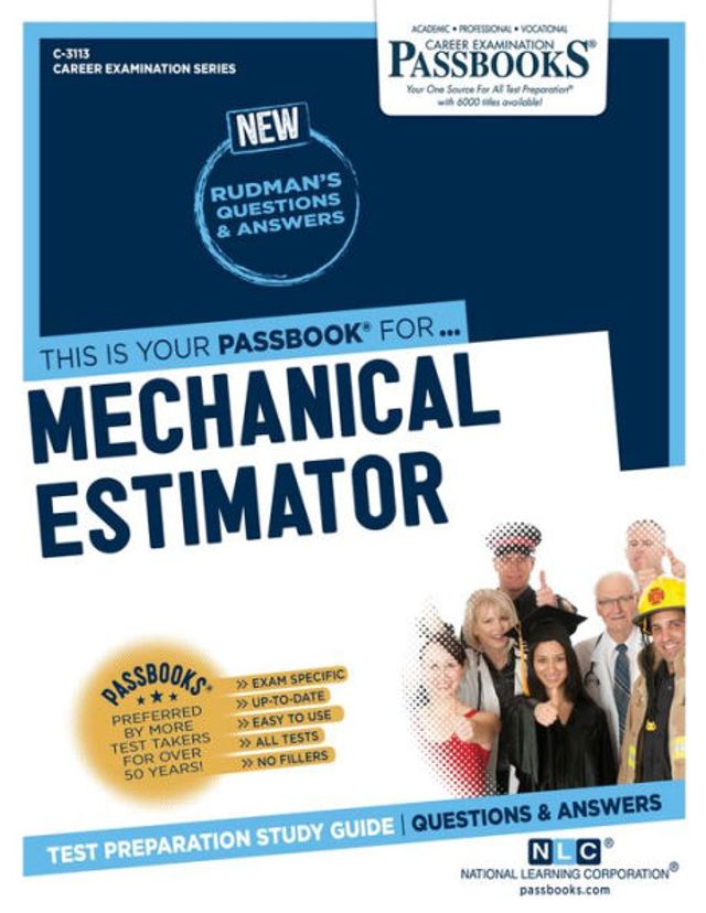 Mechanical Estimator (C-3113): Passbooks Study Guide