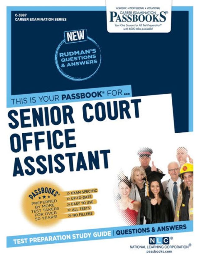Senior Court Office Assistant (C-3987): Passbooks Study Guide
