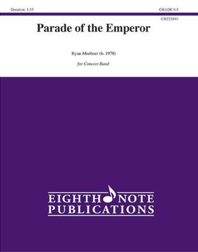 Parade of the Emperor: Conductor Score & Parts