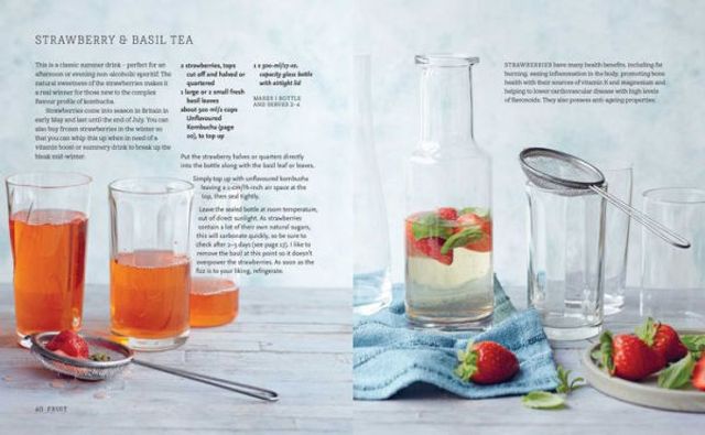 Kombucha: Recipes for naturally fermented tea drinks to make at home