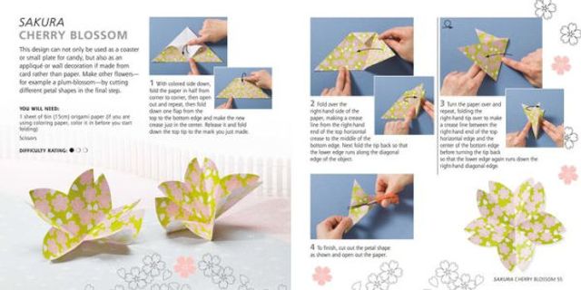 Mindful Japanese Origami: Paper block plus 64-page book