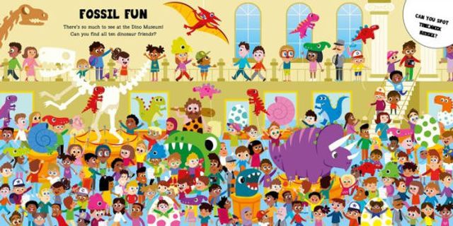 Find the Dinosaur: a Look and Find Book