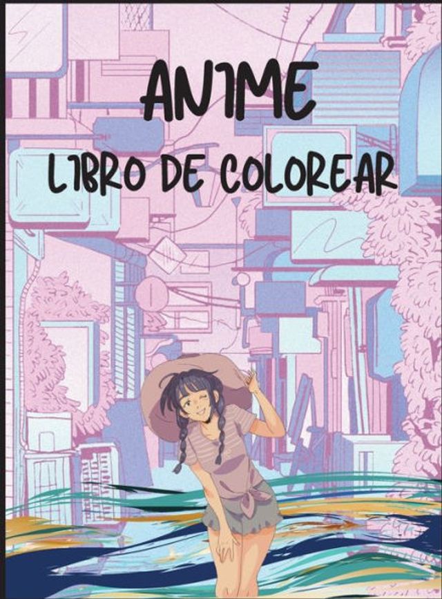 Barnes and Noble Libro Para Colorear de Anime: Simpáticos personajes de anime  para colorear para todas las edades | The Summit