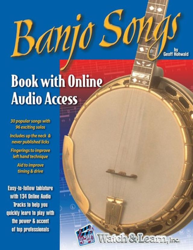 Brote presidente seguridad Barnes and Noble Banjo Songs: Book with Online Audio Access | The Summit