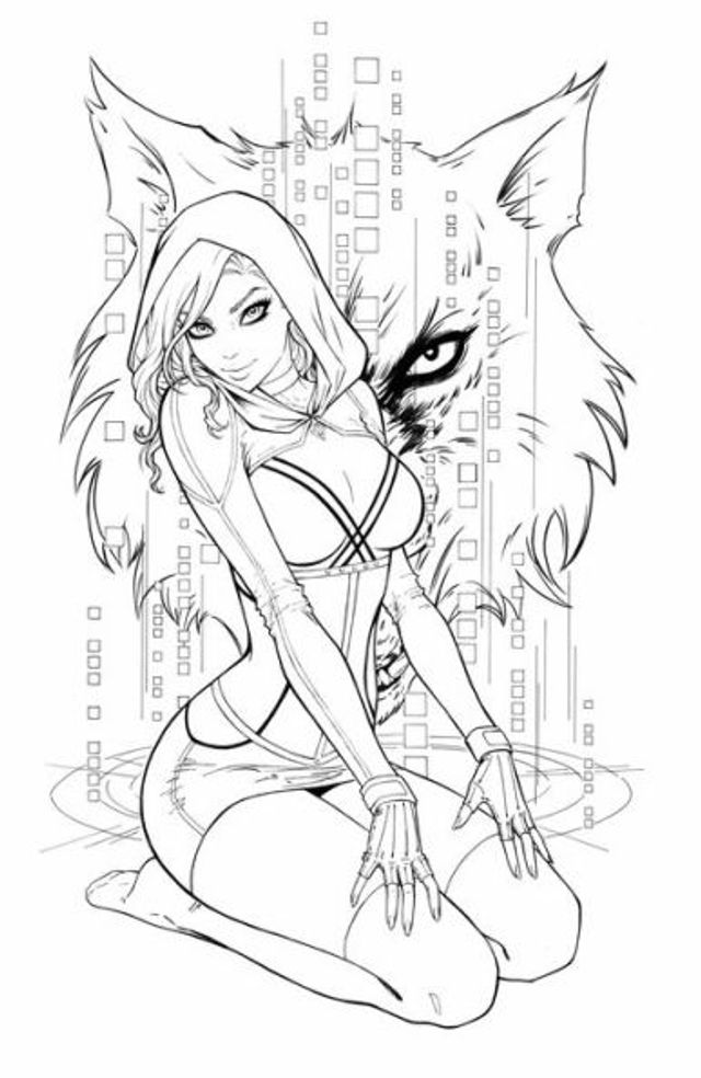 Grimm Fairy Tales Adult Coloring Book Volume 3