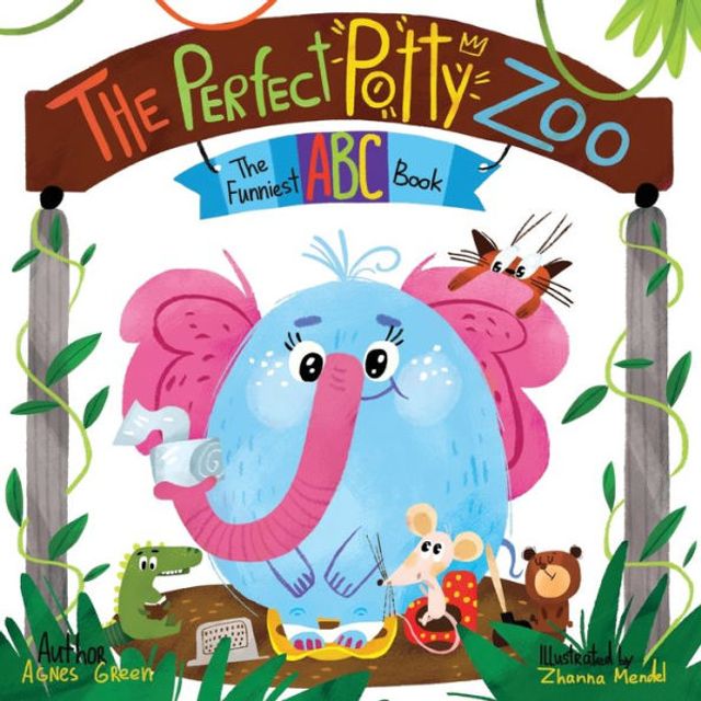 The Perfect Potty Zoo: The Part of The Funniest ABC Books Series. Unique Mix of an Alphabet Book and Potty Training Book. For Kids Ages 2 to 5.