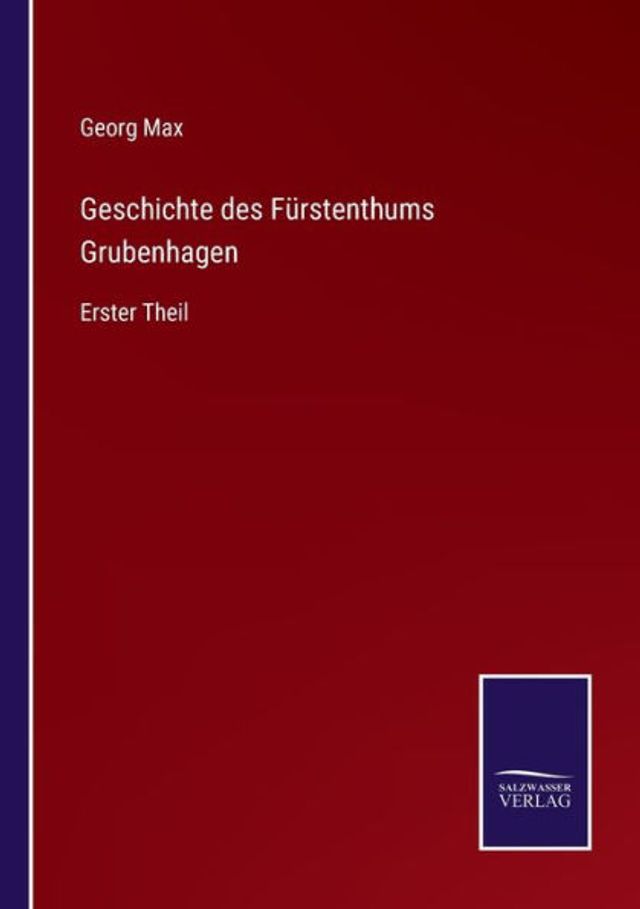 Geschichte des Fürstenthums Grubenhagen: Erster Theil