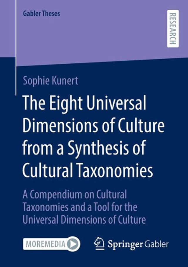 the Eight Universal Dimensions of Culture from a Synthesis Cultural Taxonomies: Compendium on Taxonomies and Tool for