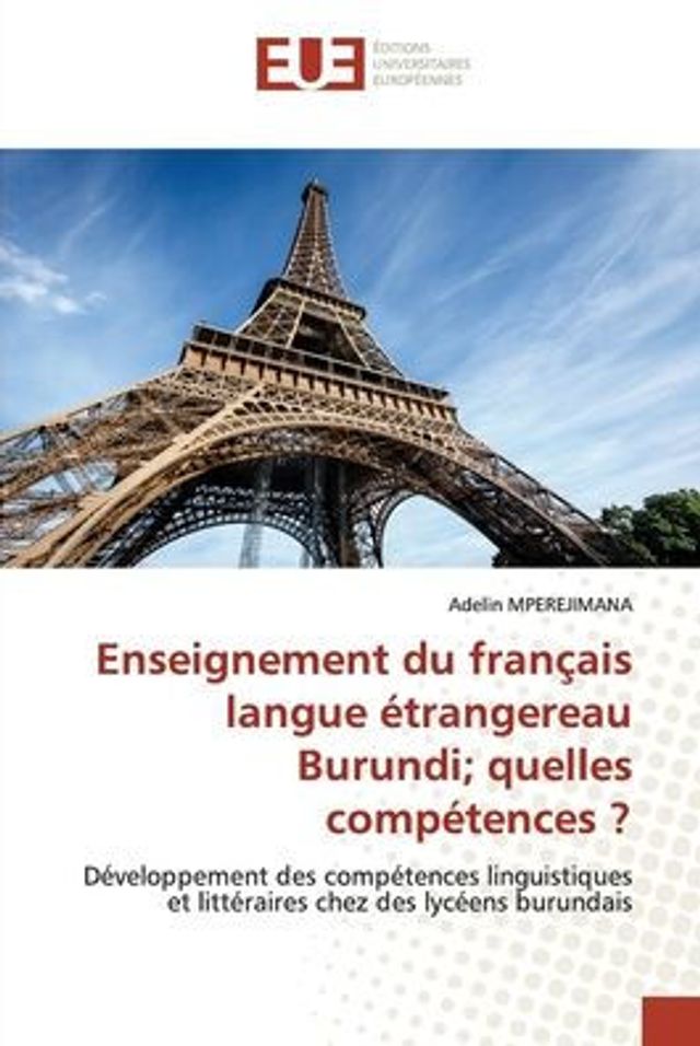 Enseignement du français langue étrangereau Burundi; quelles compétences ?