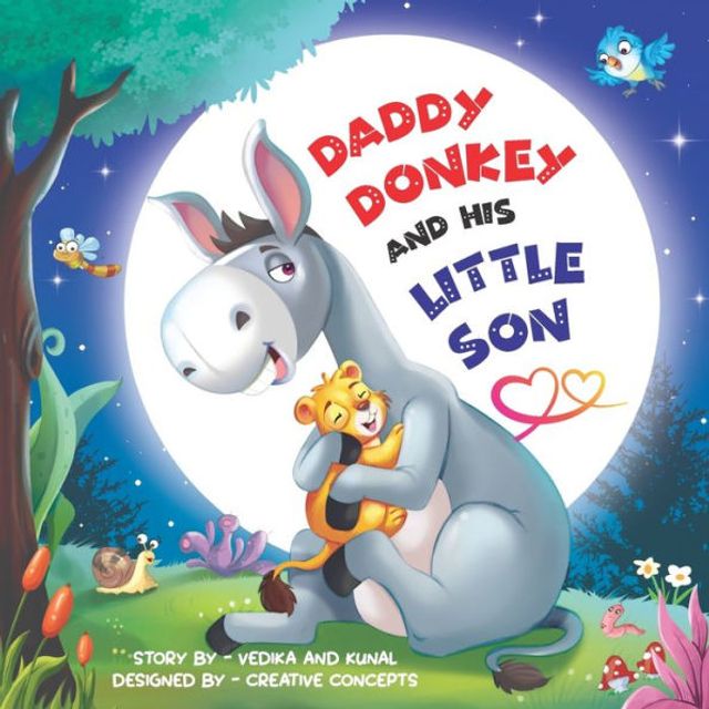 Daddy Donkey And His Little Son