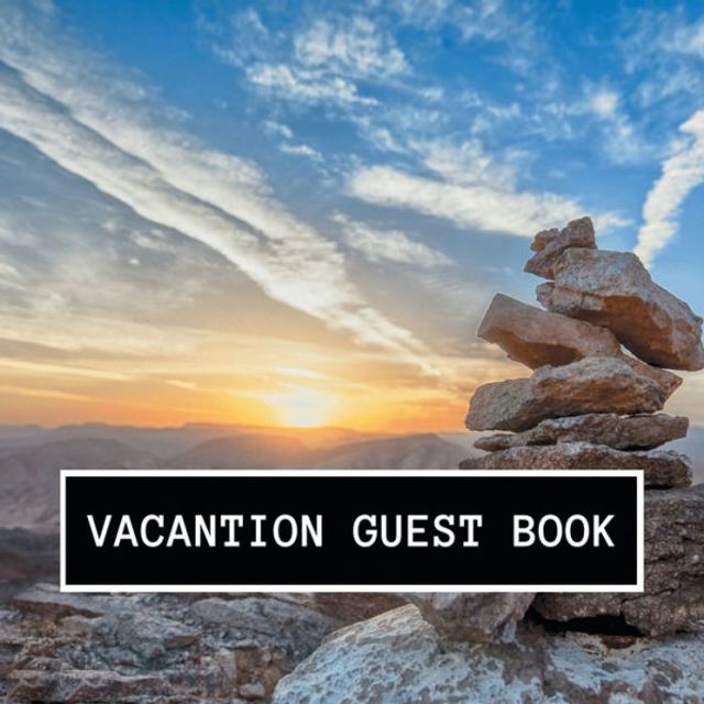 Vacation Guest Book - Welcome for Airbnb, Bed & Breakfast, VRBO or any other holiday home