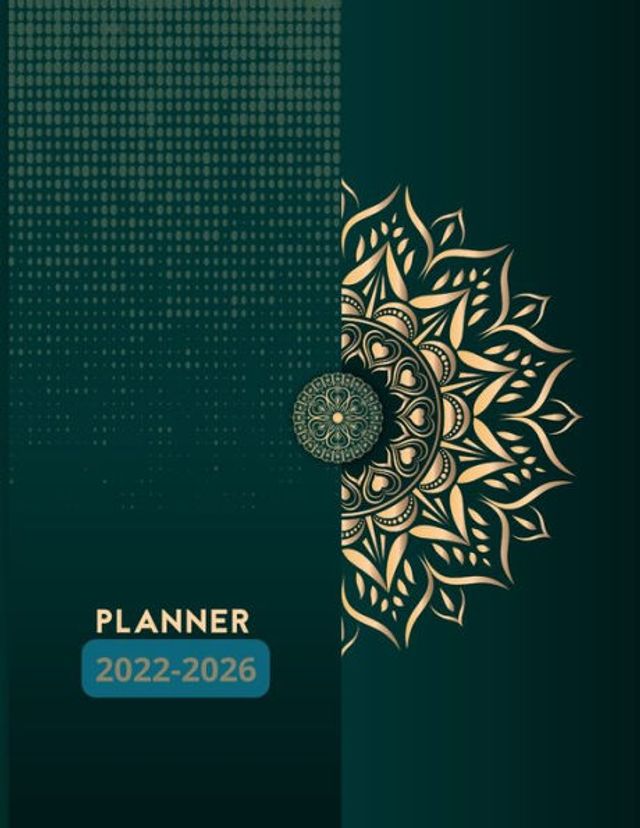 Planner: 5 Year Planner 2022-2026:Planner For Work, School, Or Just Life