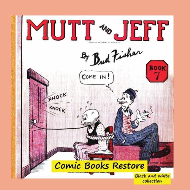 Mutt and Jeff Book n° 7: From comics golden age - 1920 - Restoration 2022