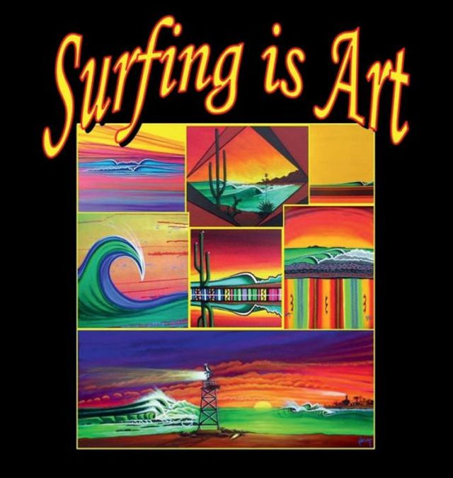 Surfing is Art: A collection of artwork and photography by Noia