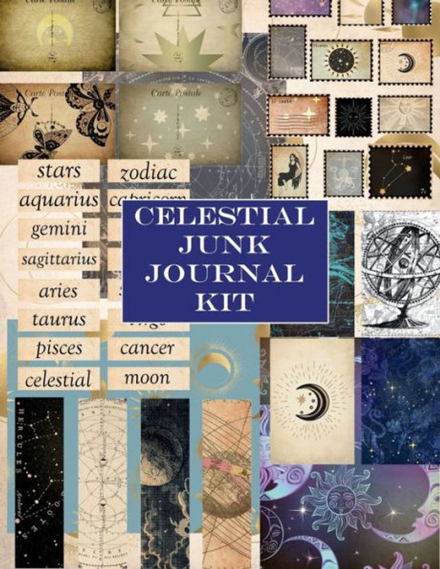 Junk Journal Cutouts: Vintage Designs: From Botanicals to Travel, 350+ Timeless Images for Creative Journaling [Book]