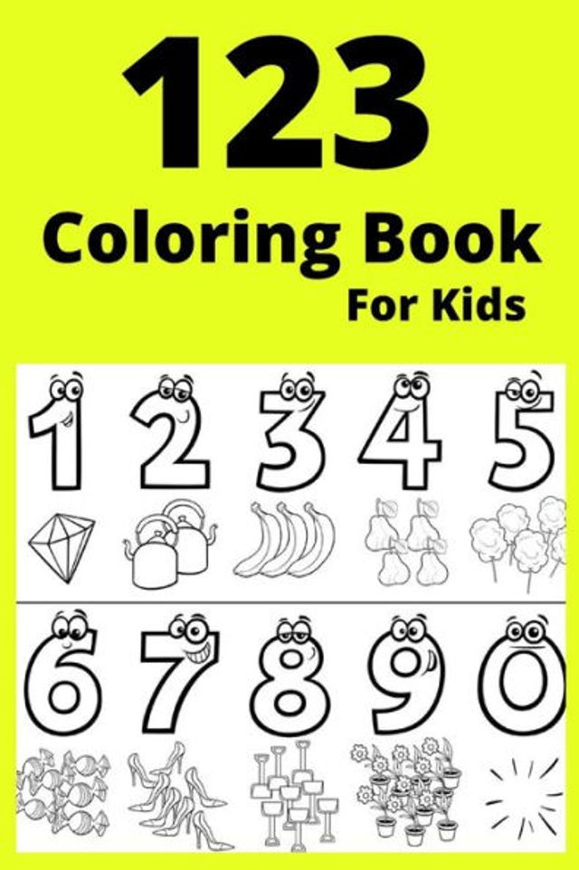 123 coloring book pages