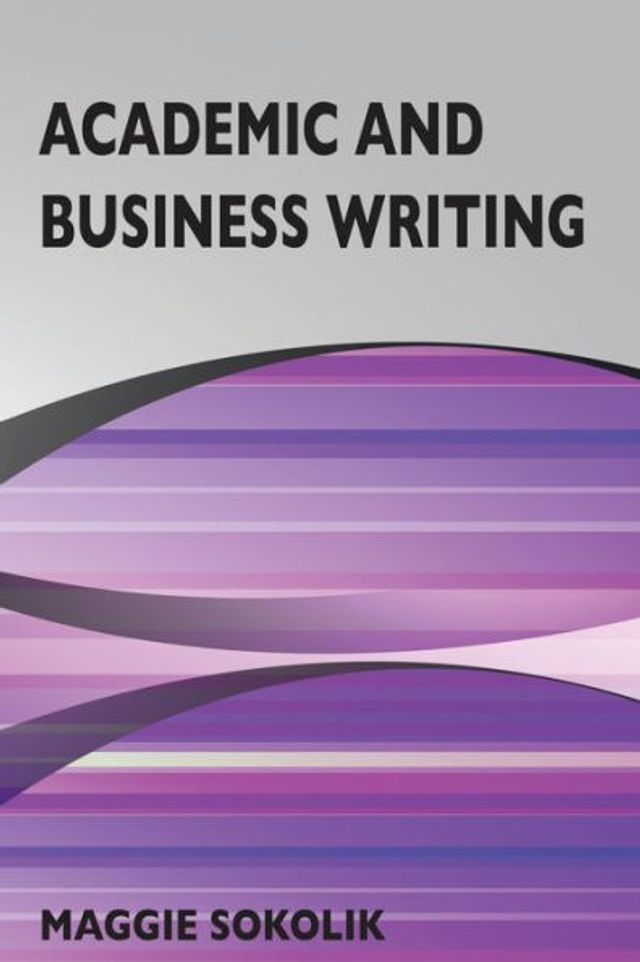Academic and Business Writing