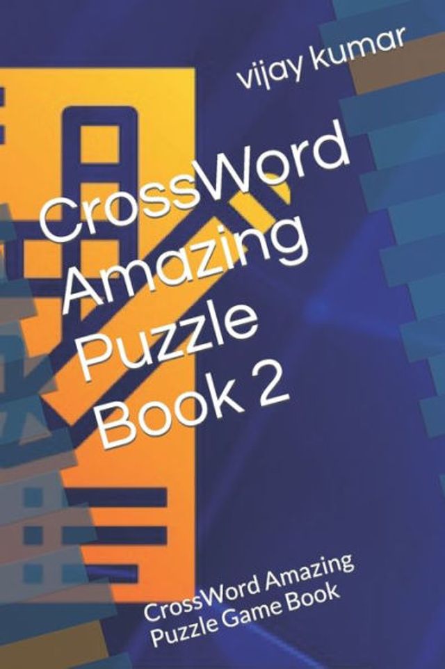 CrossWord Amazing Puzzle Book 2: CrossWord Amazing Puzzle Game Book