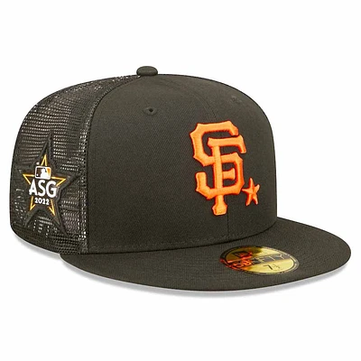 San Francisco Giants Black 2022 MLB All-Star Game Workout BP New Era 59FIFTY Fitted Hat