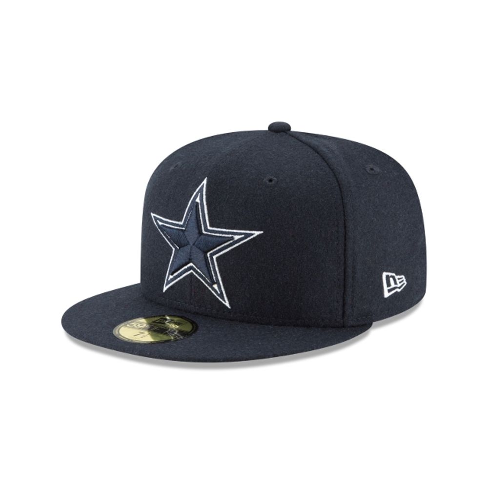 Dallas Cowboys Fitted New Era 59Fifty City Cluster Cap Hat