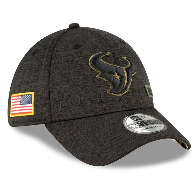 : New Era Authentic Men's Packers Black On Black Cap Hat 39THIRTY  Flex Hat Sideline Salute to Service (Medium/Large) : Sports & Outdoors