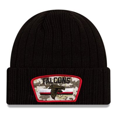 Atlanta Falcons New Era 2021 NFL Salute to Service Knit Beanie Hat