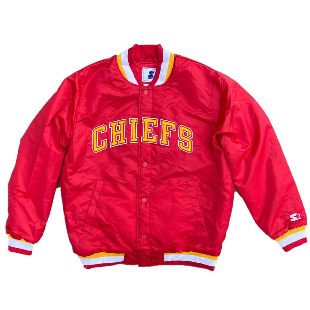 Pro Image Kansas City Red Exclusive Full Snap Satin Starter Jacket | Fairlane Town Center