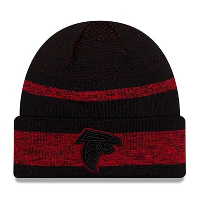 Atlanta Falcons New Era 2021 NFL Sideline Tech Cuffed Knit Beanie Hat
