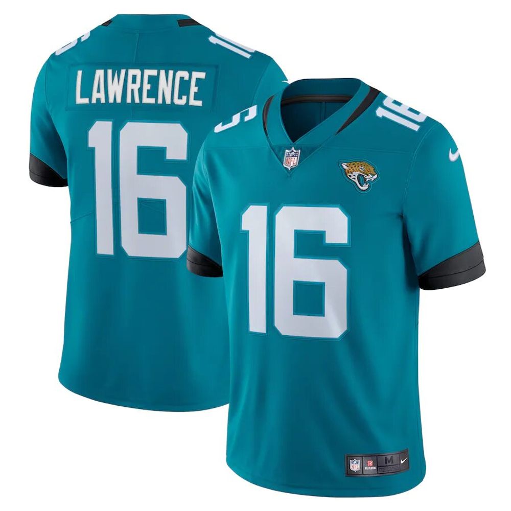 Pro Image Jacksonville Jaguars Trevor Lawrence Nike Teal Vapor Limited  Jersey