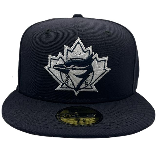 Toronto Blue Jays New Era 20th Anniversary Patch 59FIFTY Fitted Hat -  Gray/Royal