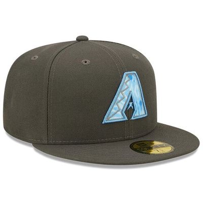 Los Angeles Angels Gray sky blue tie-dye UV New Era 59FIFTY fitted