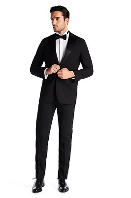 Smoking de Homem Classic Slim Fit Liso