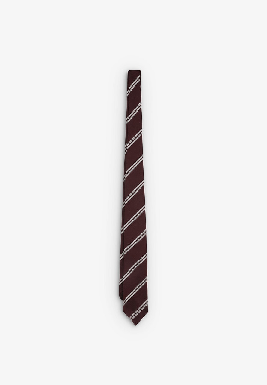 JACQUARD STRIPES TIE