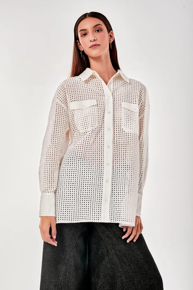 Camisa Lauchi Rapsodia Broderie