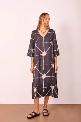 Vestido Rapsodia Olien Batik Negro