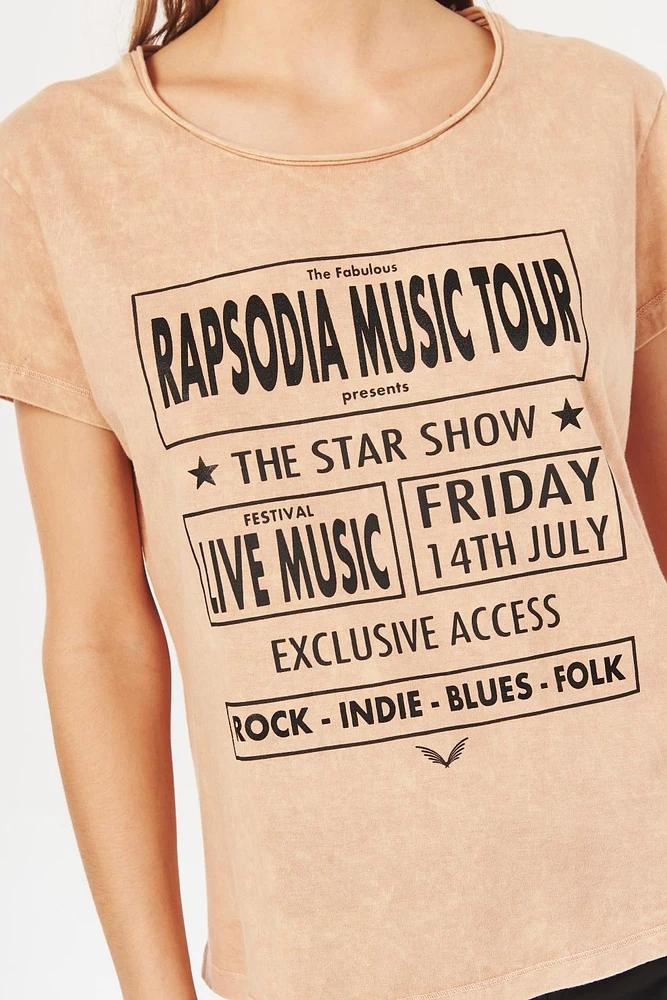 Playera Rapsodia Poster Music