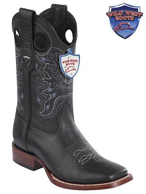 MEN'S WILD WEST BOOTS GRISLY RANCH LEATHER SOLE | Rugged Cowboy