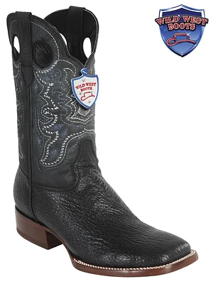 MEN'S WILD WEST BOOTS SHARK RANCH LEATHER SOLE | Rugged Cowboy