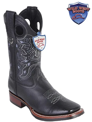 MEN'S WILD WEST BOOTS GRISLY RANCH RUBBER SOLE | Rugged Cowboy