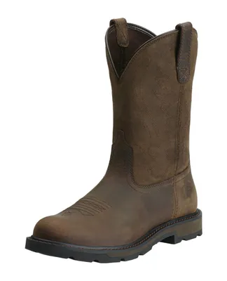 Men's Ariat Groundbreaker Work Boot Brown | Rugged Cowboy