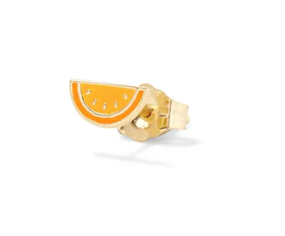 Orange Citrus Stud